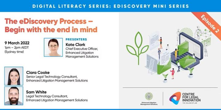 eDiscovery Mini Series Ep 2 - The eDiscovery Process eDiscovery Mini Series Ep 2 - The eDiscovery Process